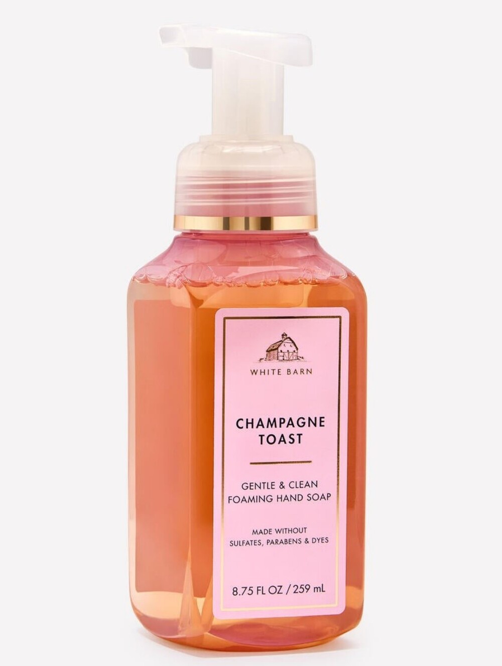 White Barn Champagne Toast Foaming Hand Soap